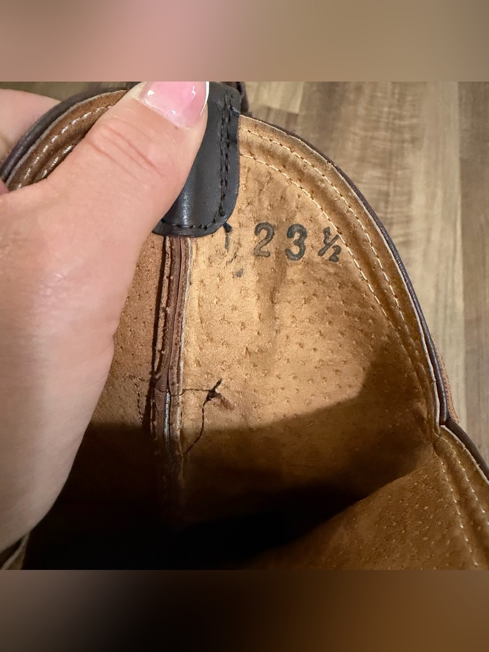 Macanta Rodeo embroidered western cowgirl boots in a brown leather size 6.5 US - Picture 12 of 12